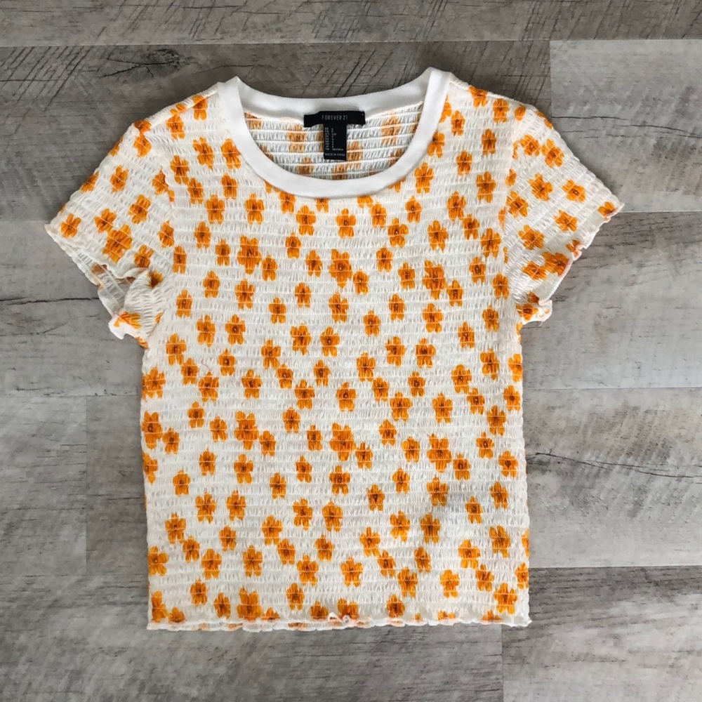Stretchy Flower Shirt